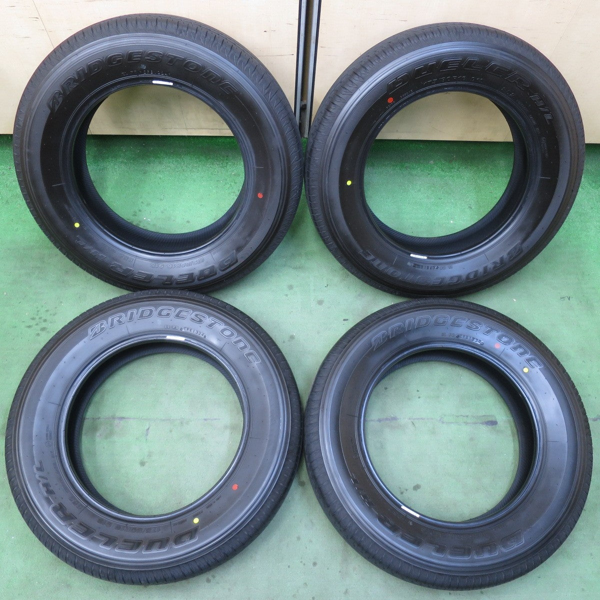 新車外し！24年★ジムニー 等 175/80R16 ブリヂストン デューラー H/L 852 DUELER 16インチ タイヤ★6021004イノタ