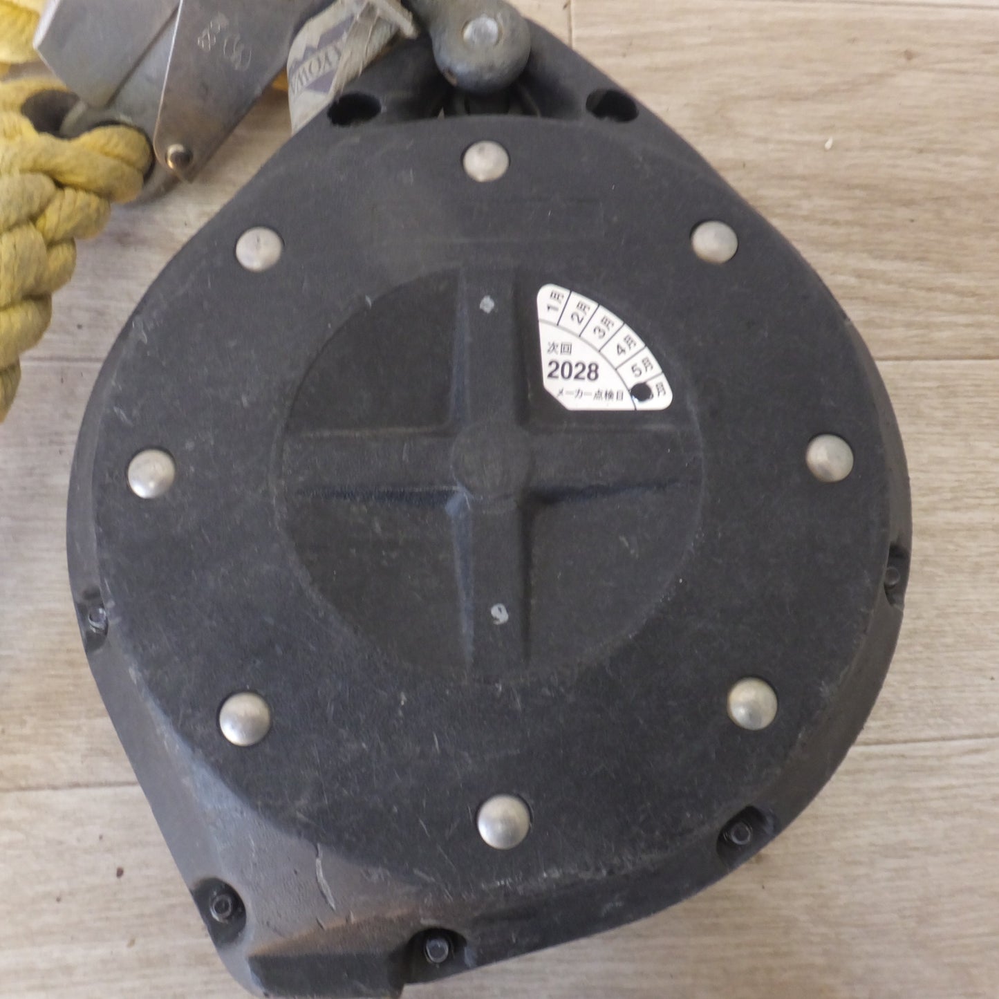 [送料無料] ★キョーワ KYOWA キョーワ式 安全ブロック SAFETY BLOCK ワイヤロープタイプ LB-12 12m　最大使用質量 85kg(9)★