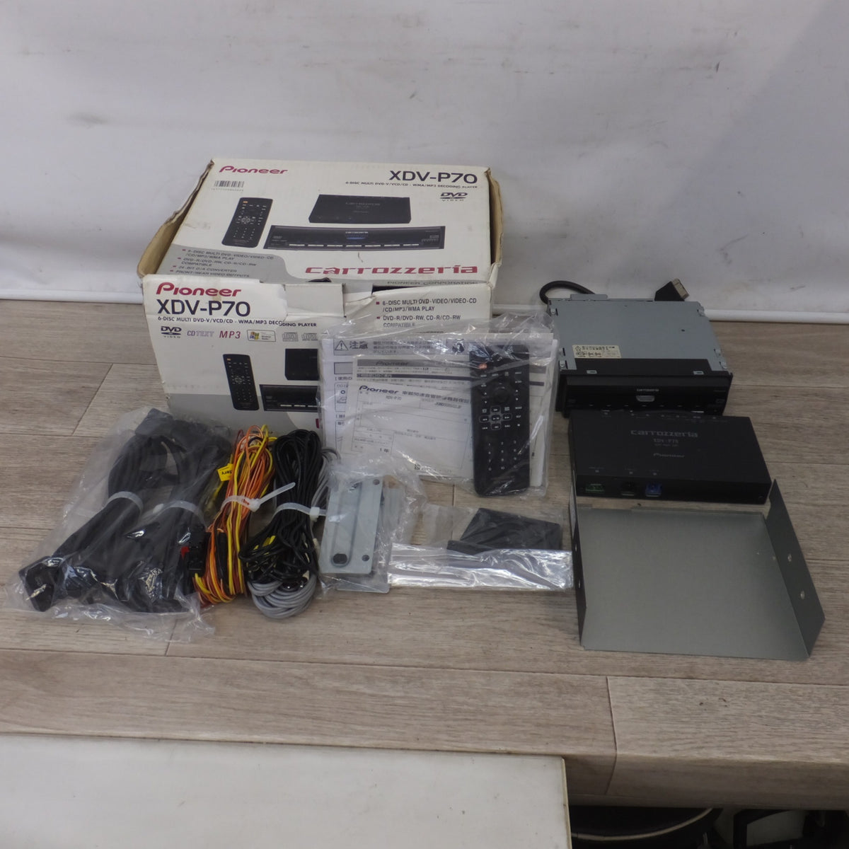 現状品★カロッツェリア carrozzeria 6ディスクマルチDVDプレーヤー XDV-P70 XDV-P70(CXC5806)★
