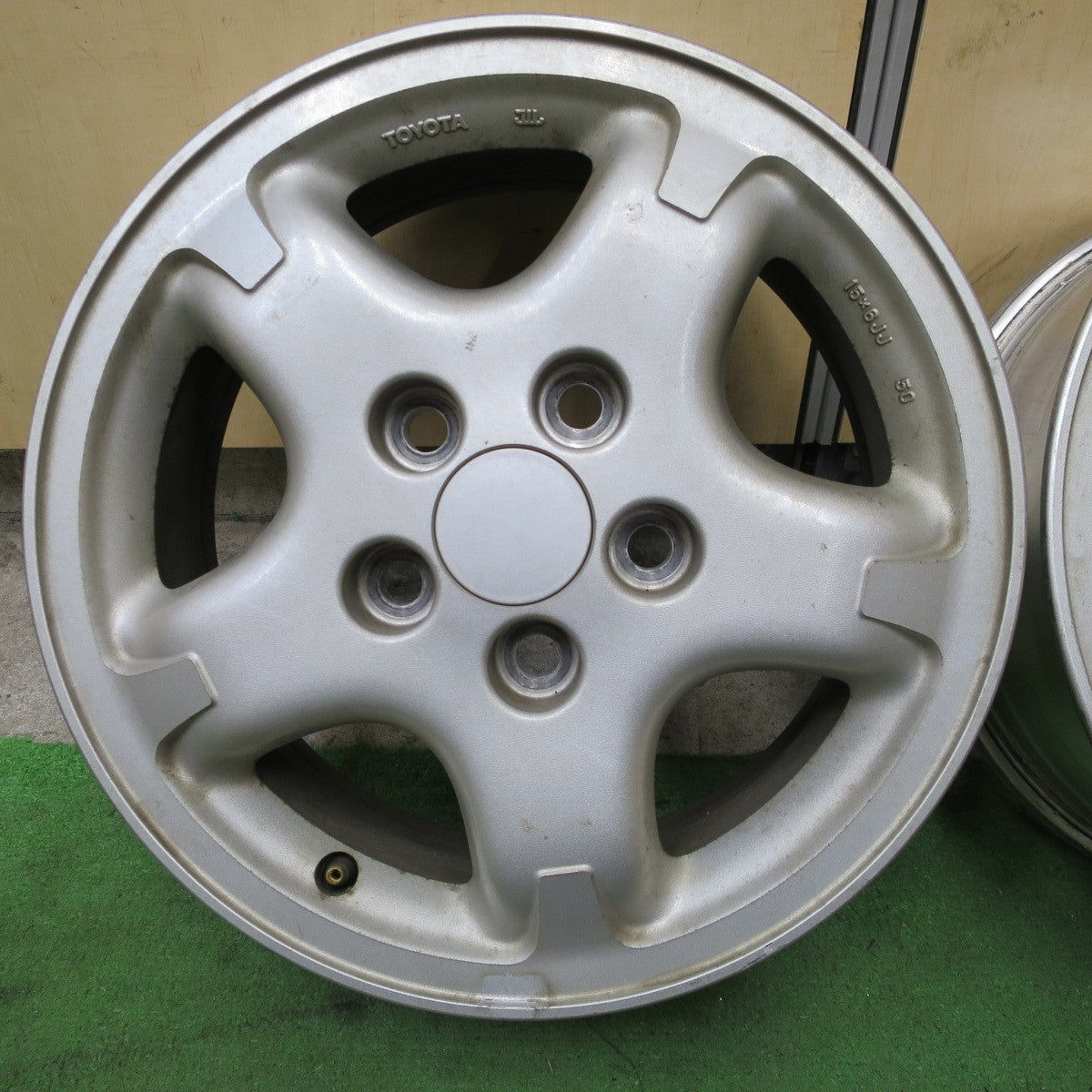 4本価格★トヨタ エスティマ エミーナ 純正 ホイール 15インチ 15×6JJ PCD114.3/5H★6071003NGホ