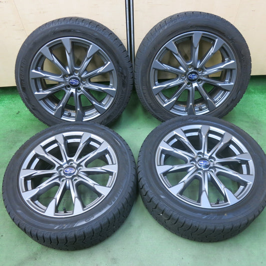 バリ溝！キレイ！9.5分★スバル インプレッサ スポーツ 純正 215/50R17 スタッドレス ヨコハマ アイスガード iG60 17インチ PCD100/5H★5102502SKス