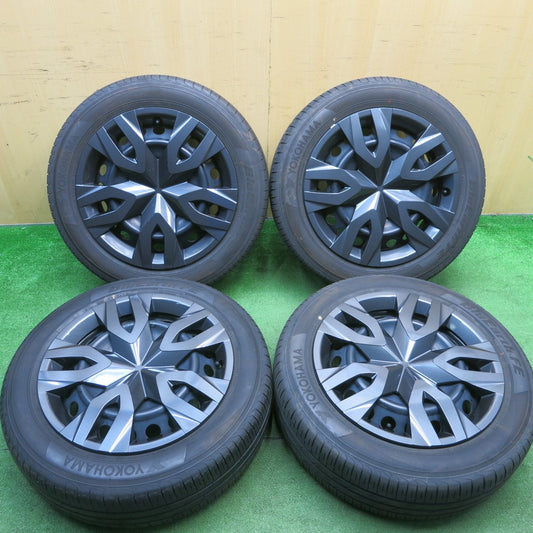 バリ溝！23年！キレイ！ほぼ10分★トヨタ 60系 プリウス 純正 スチール 195/60R17 ヨコハマ BluEarth-FE AE30D 17インチ PCD114.3/5H★5050204AKノ