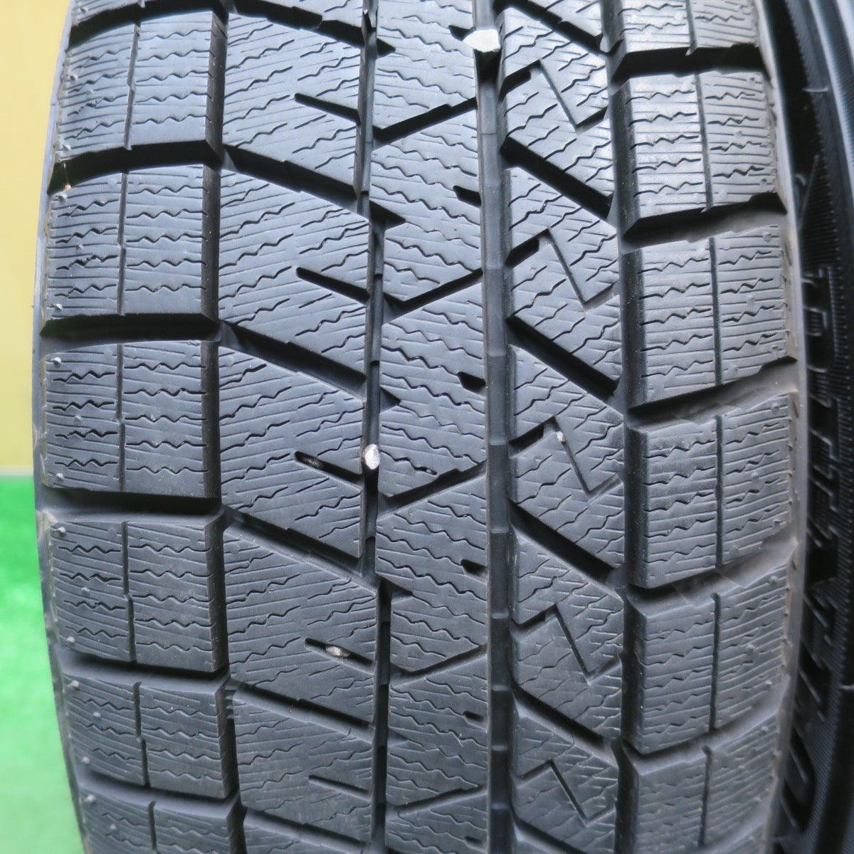 バリ溝！キレイ！9.5分以上★スタッドレス 165/65R14 ダンロップ ウインターマックス 03 INVERNO 社外 アルミ 14インチ PCD100/4H★6021902NJス