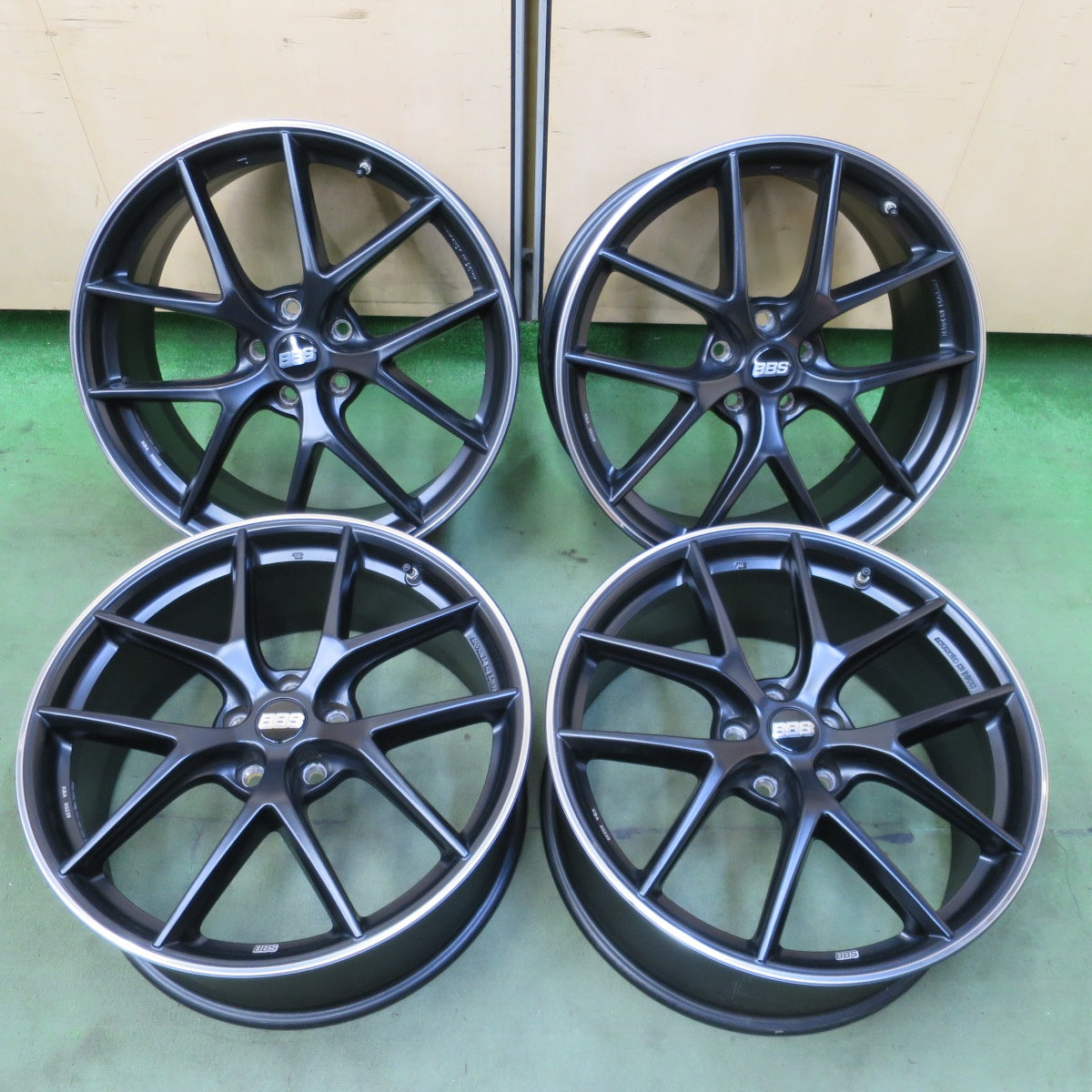 キレイ◎BBS CI-R KBA50239 20インチ ホイール 20×8.5J PCD114.3/5H◎6080501NGホ