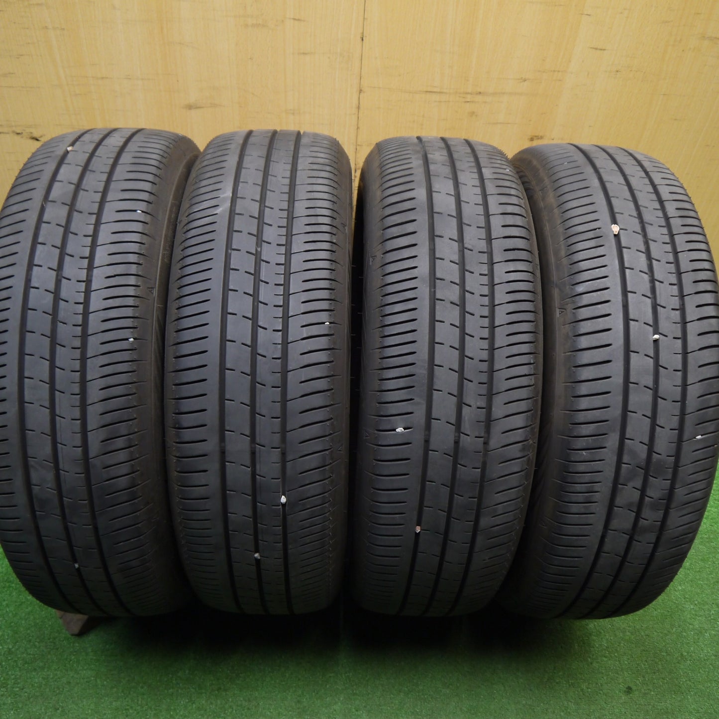 バリ溝！24年！9分★205/65R16 ダンロップ エナセーブ EC350+ タイヤ 16インチ セレナ カムリ ヤリスクロス エスティマ 等★5112506Hノタ