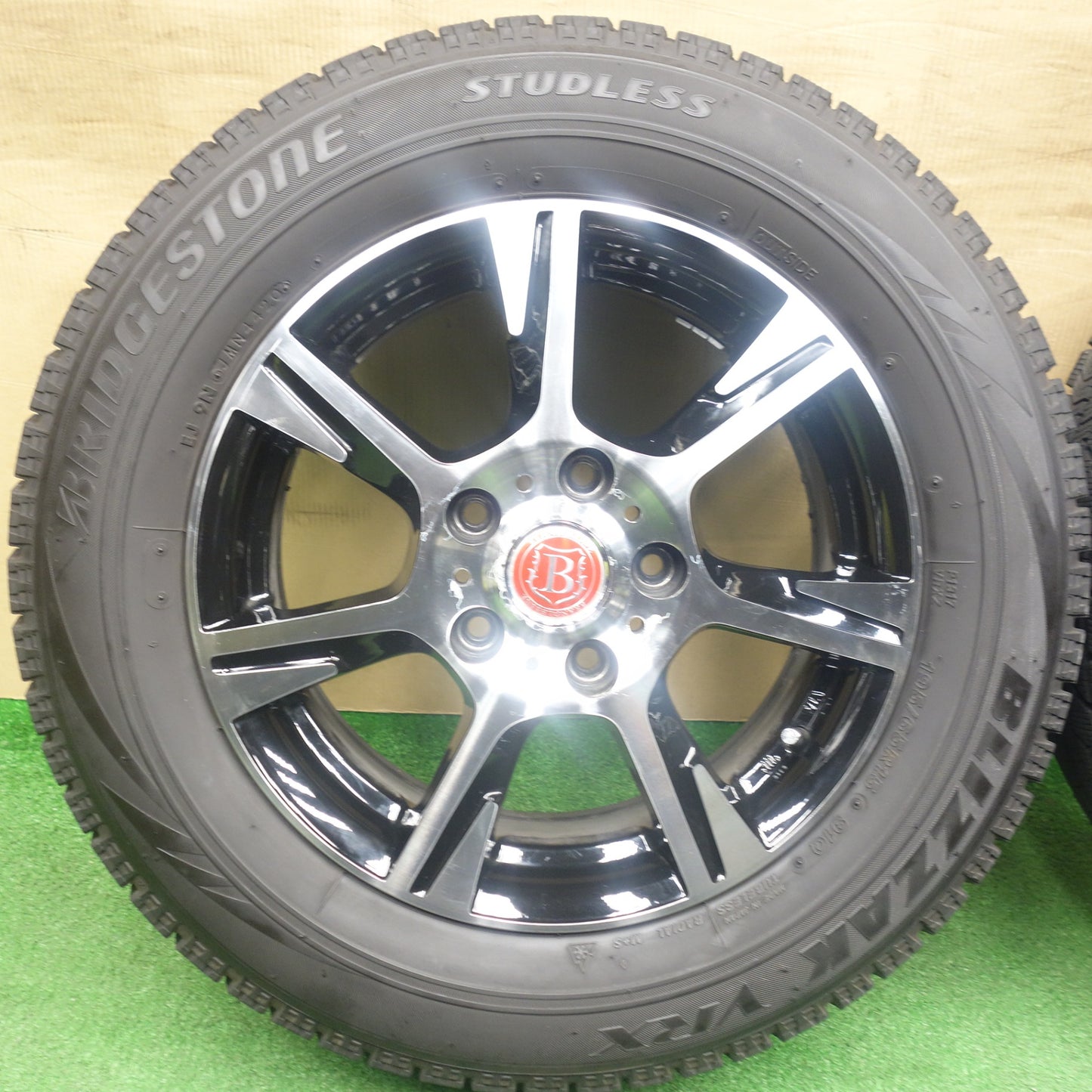 バリ溝！8.5分★スタッドレス 195/65R15 ブリヂストン ブリザック VRX BRANDLE-LINE ブランドルライン 15インチ PCD114.3/5H★6020901KTス