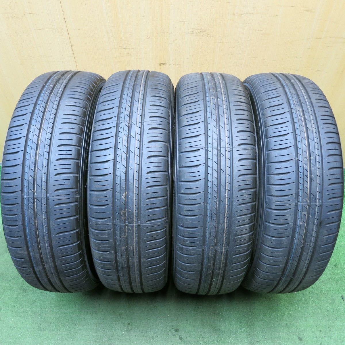 新車外し！25年★トヨタ ライズ ダイハツ ロッキー 純正 195/60R17 ダンロップ エナセーブ EC300+ 17インチ PCD100/5H★5092002HAノ