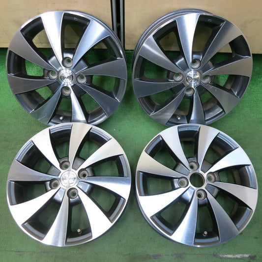 4本価格★マツダ フレア スズキ ワゴンR 純正 ホイール 15インチ 15×4.5J PCD100/4H★5021413SYホ