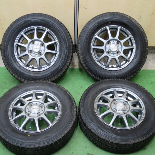 キレイ★スタッドレス 145R12 6PR ダンロップ ウインターマックス SV01 VENTO ヴェント 12インチ PCD100/4H★5050601TTス