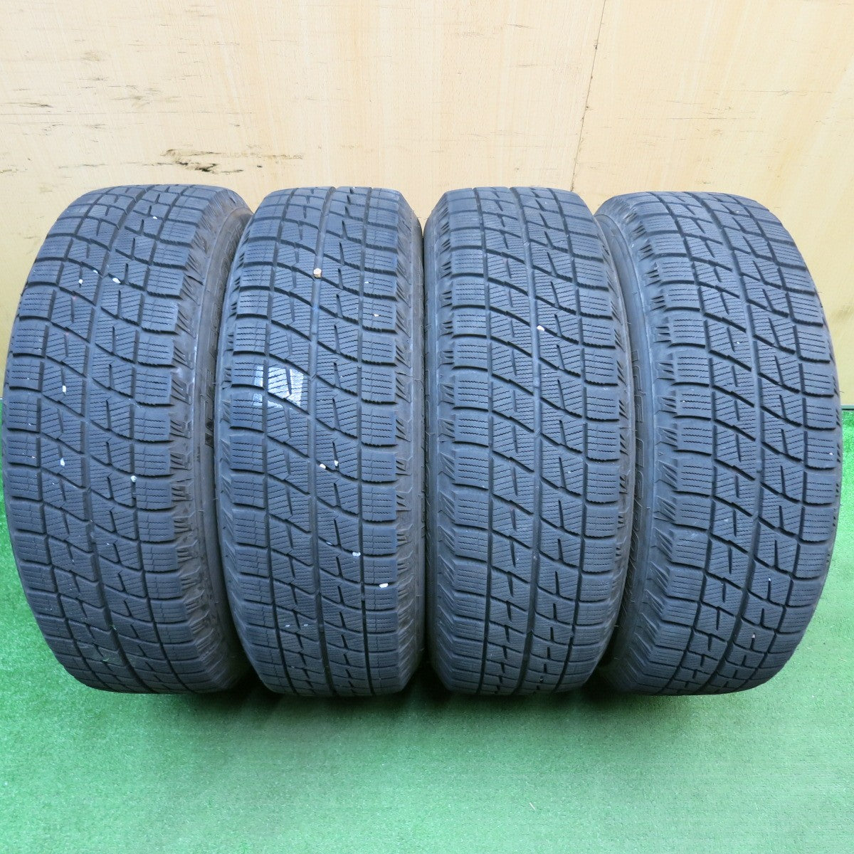 バリ溝！22年！キレイ！9分★スタッドレス 195/65R15 アイスエスポルテ AZANE JL アザーネ 15インチ PCD100/5H★5042204TNス