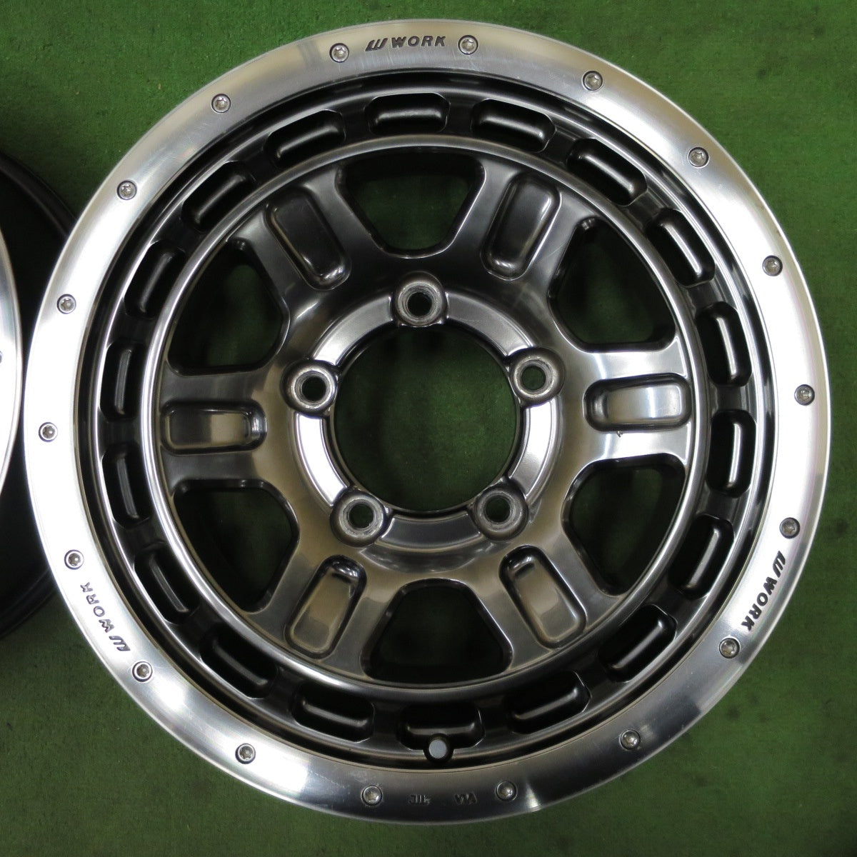4本価格★WORK CRAG T-GRABIC II CG-TG2 16インチ ホイール ワーク 16×5.5J PCD139.7/5H★6032303NGホ