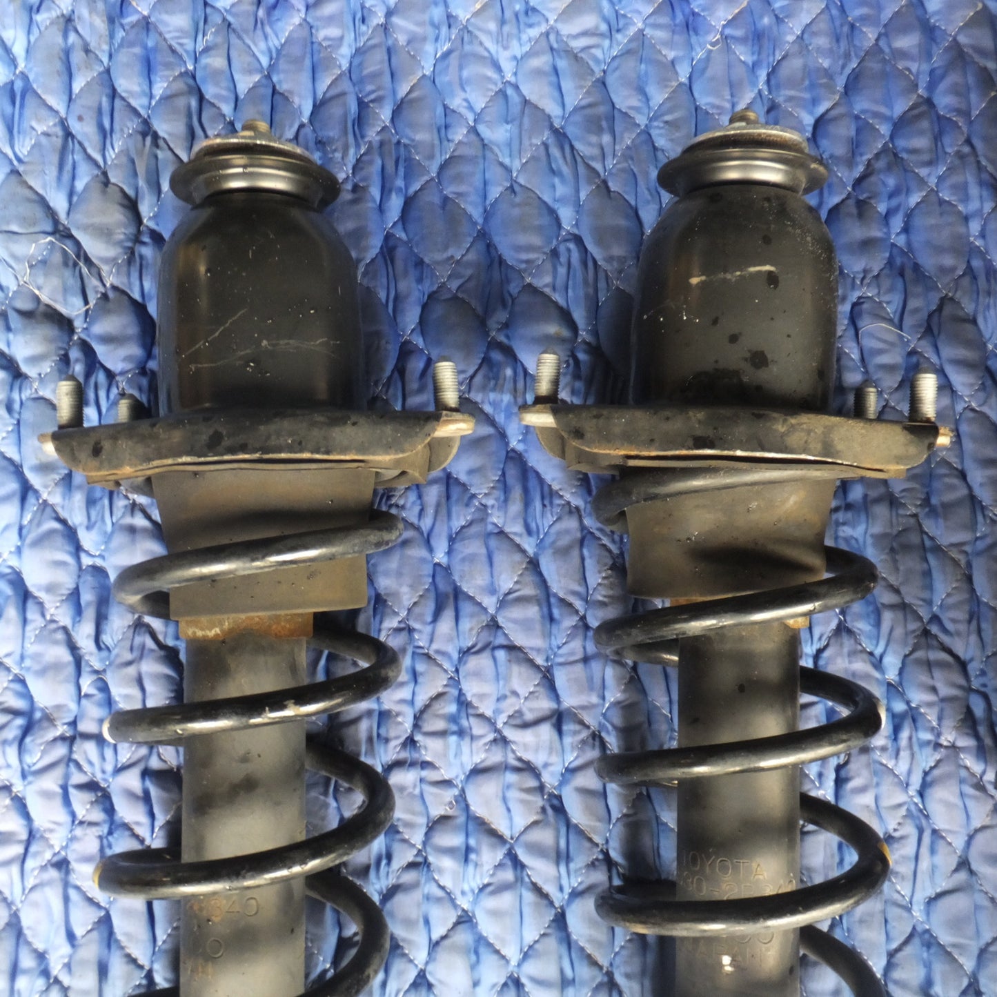 [送料無料] 現状品★トヨタ TOYOTA 純正 セリカ ZZT231 サスペンション 48530-2B840 A0943-44192 A0943-44193 一式 セット★