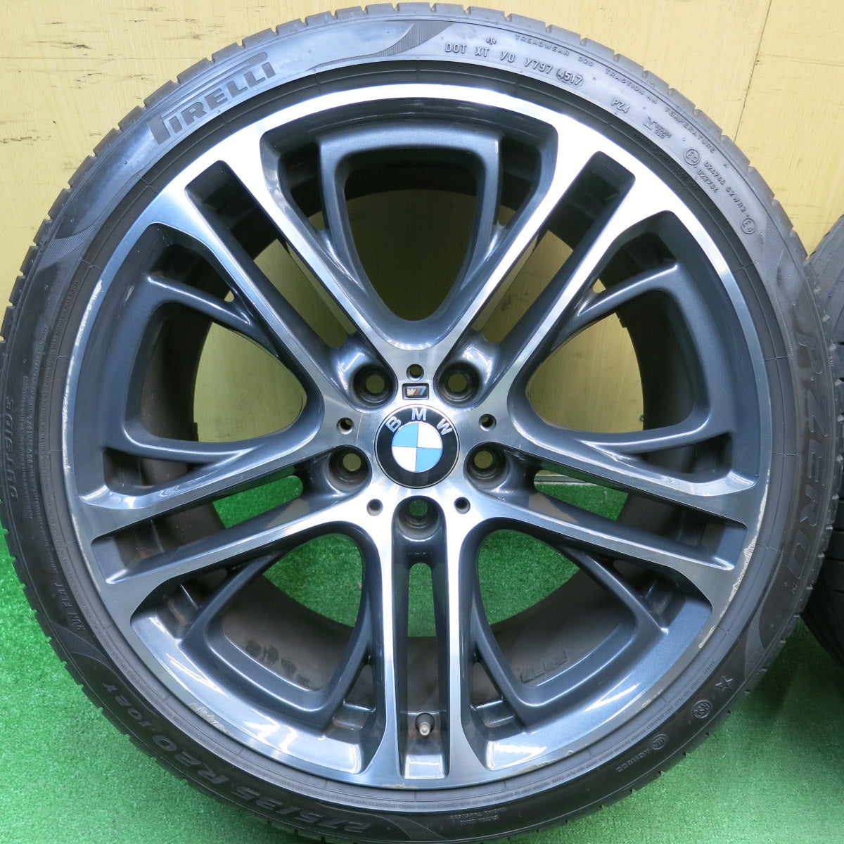 4本価格★BMW X4 Mスポーツ 純正 245/40R20 275/35R20 ピレリ PZERO TM ランフラット 20インチ PCD120/5H★6030507HAノ
