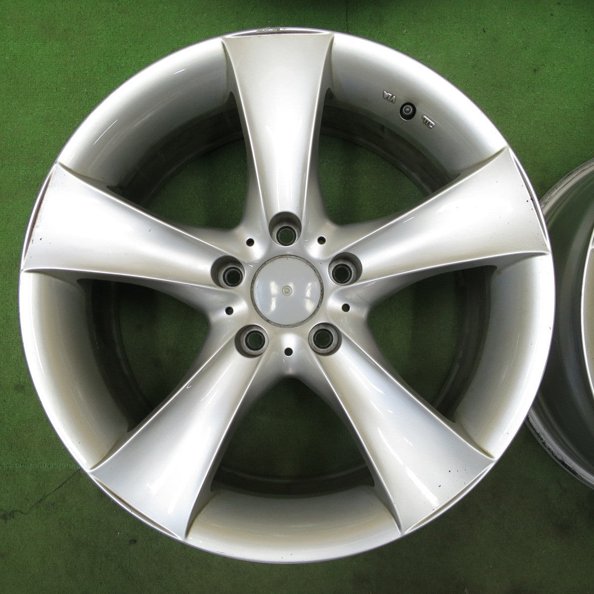 4本価格★BMW 等 AGA Bayern 18インチ ホイール 18×8J PCD120/5H★6052601NGホ