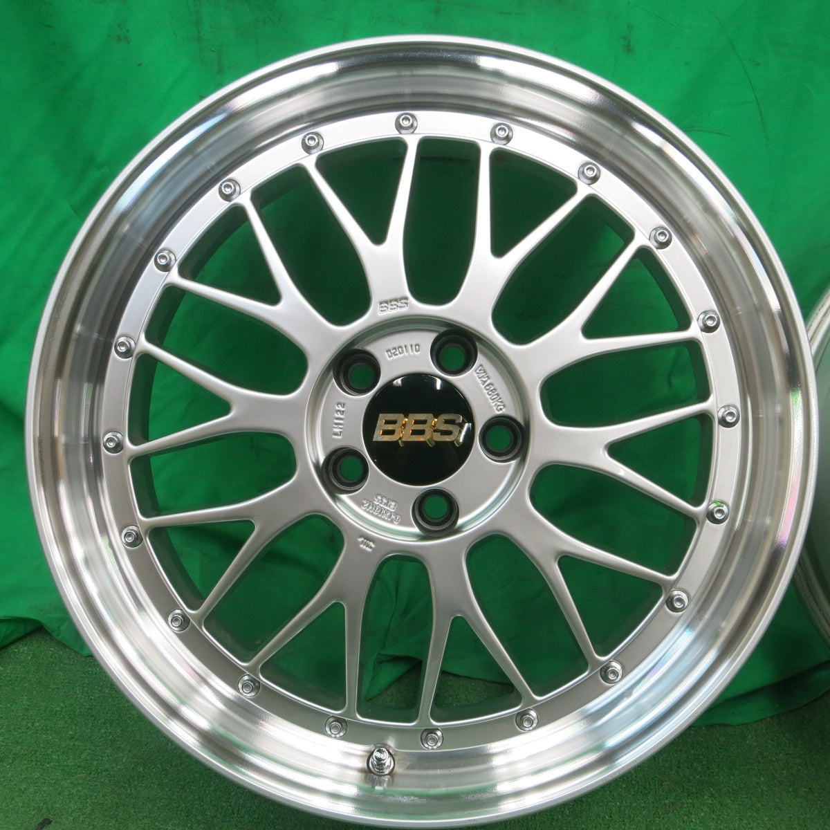 *送料無料* キレイ★フェラーリ 355 用 BBS LM122 LM123 ホイール 18インチ 18×8J 18×10.5J PCD108/5H★4042908ナホ