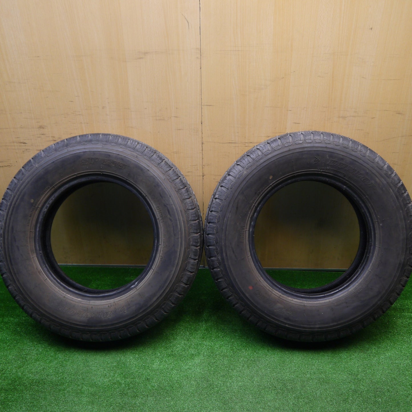 未使用！2本★トラック タイヤ 205/85R16 117/115L ダンロップ SPLT5 16インチ★5102405Hノタ