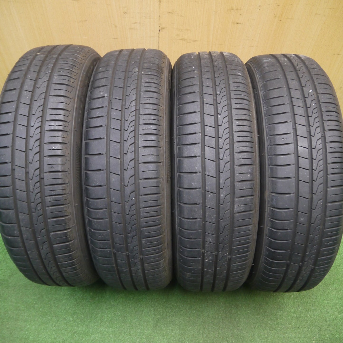 [送料無料] 4本価格★ダイハツ ミラジーノ ミニライト MINILITE 純正 155/65R14 ハンコック キナジー ECO2 14インチ PCD100/4H★5012011Hノ