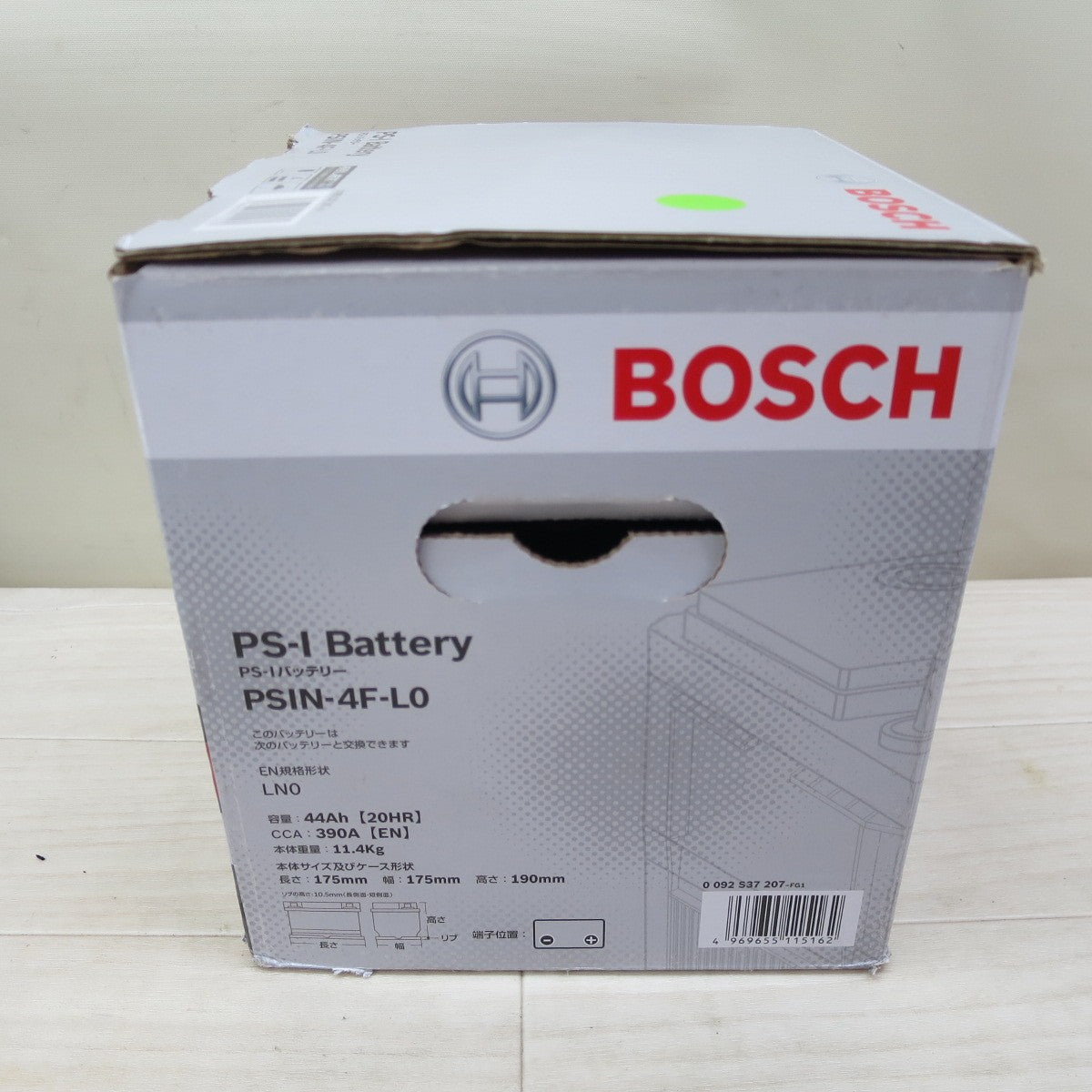未使用！25年製☆BOSCH ボッシュ PS-I バッテリー PSIN-4F-L0 PS-I Battery EN 規格 形状 LN0☆ [送料無料]