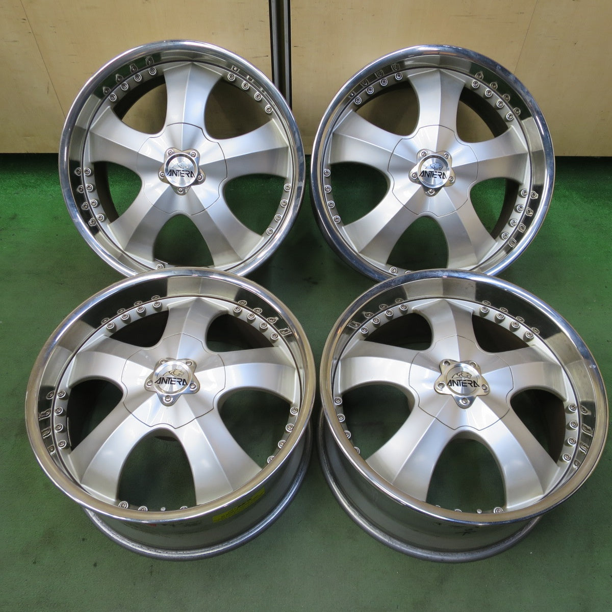 4本価格◎ANTERA アンティーラ 20インチ ホイール 20×9.5J PCD120/5H◎6080503NGホ