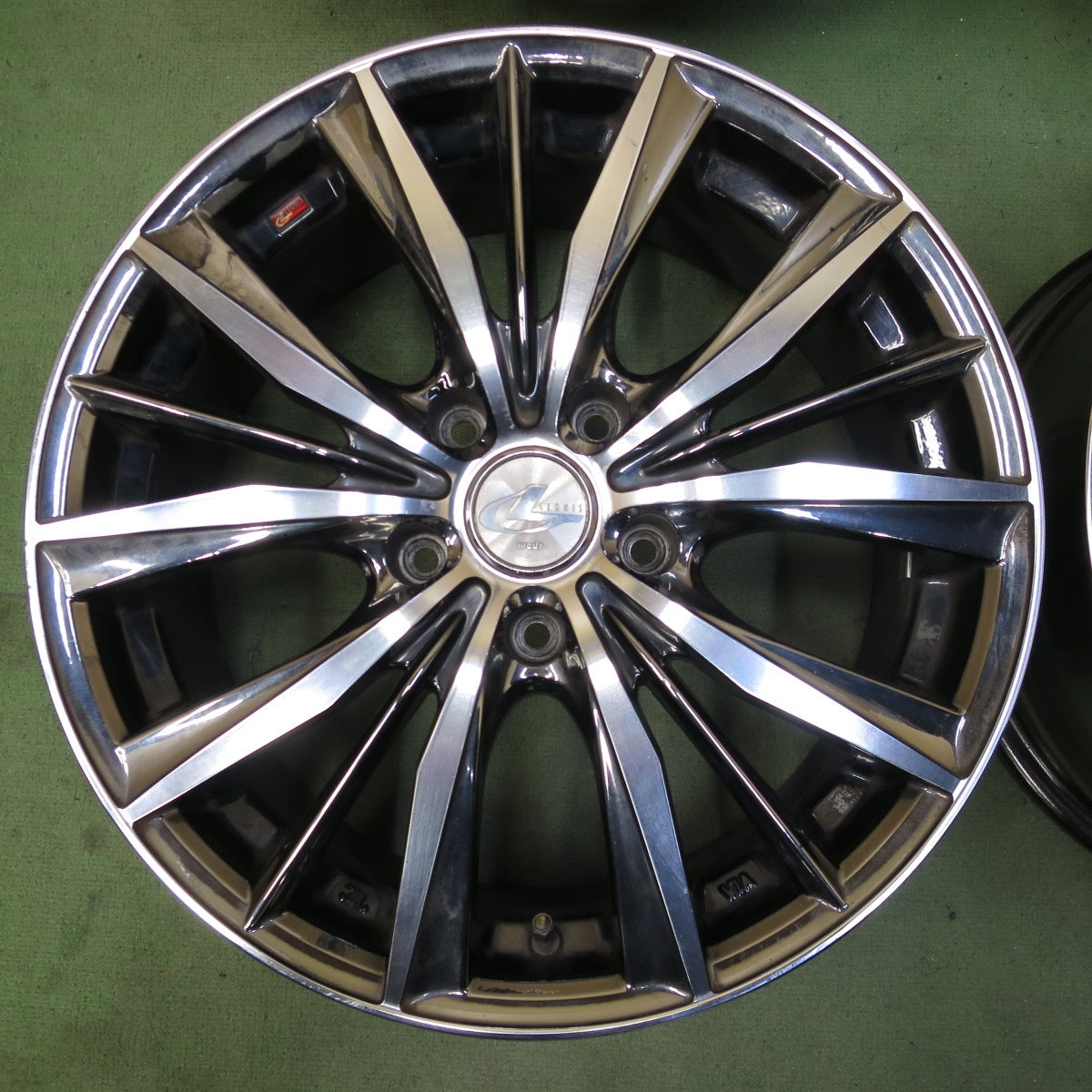 4本価格★LEONIS VX weds 17インチ レオニス ウェッズ ホイール 17×7J PCD114.3/5H★6062002NGホ