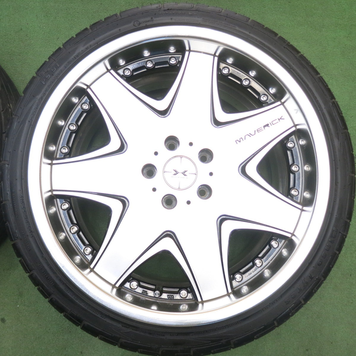 4本価格◎245/35R19 ピンソ タイヤ PS91 MAVERICK 107D マーベリック 19インチ PCD114.3/5H◎6062507HAノ
