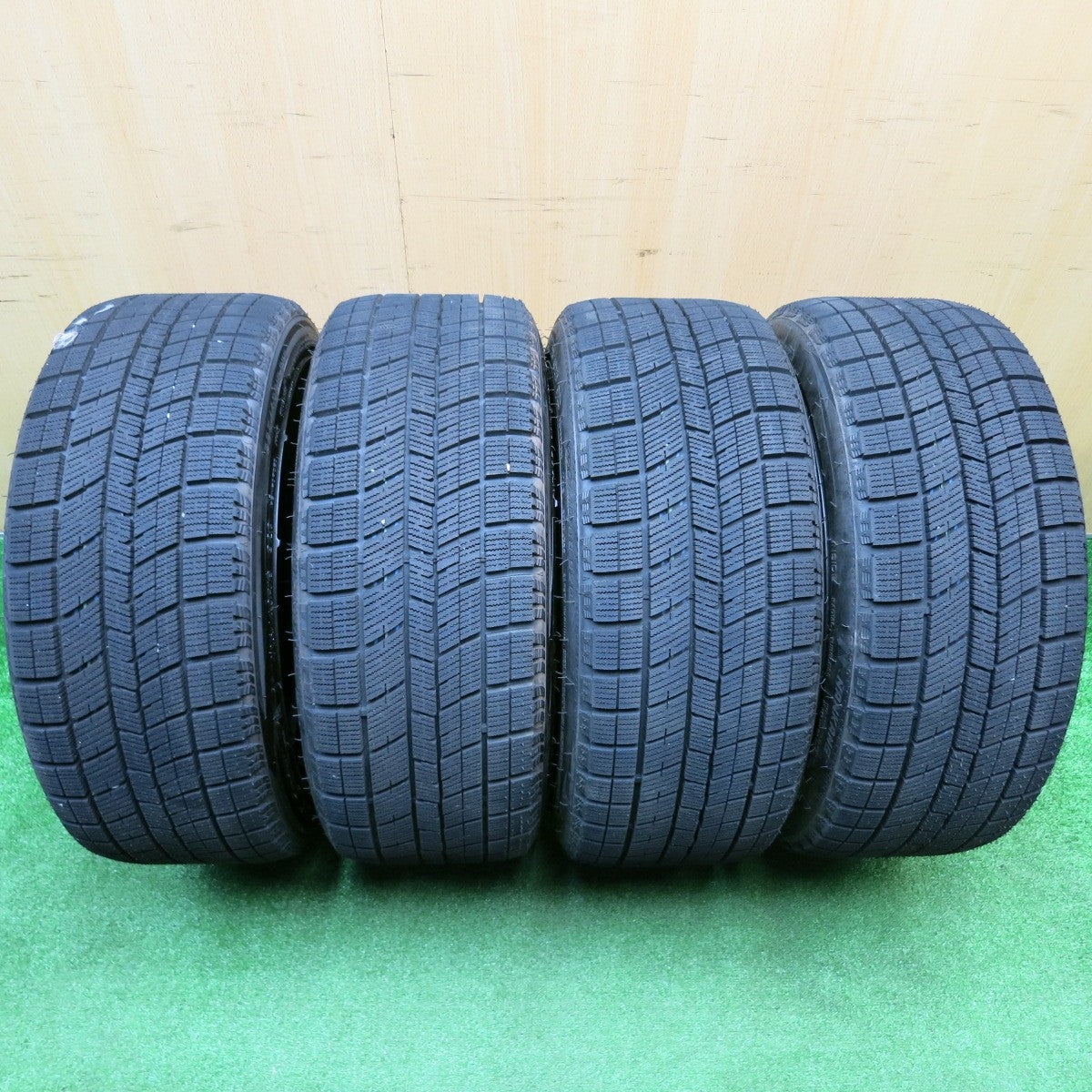 ほぼ未使用！23年★BRZ 86 等 ENKEI TUNING FC01 225/40R18 スタッドレス ナンカン アイス アクティバ AW-1 エンケイ 18インチ PCD100/5H★5110601HAス