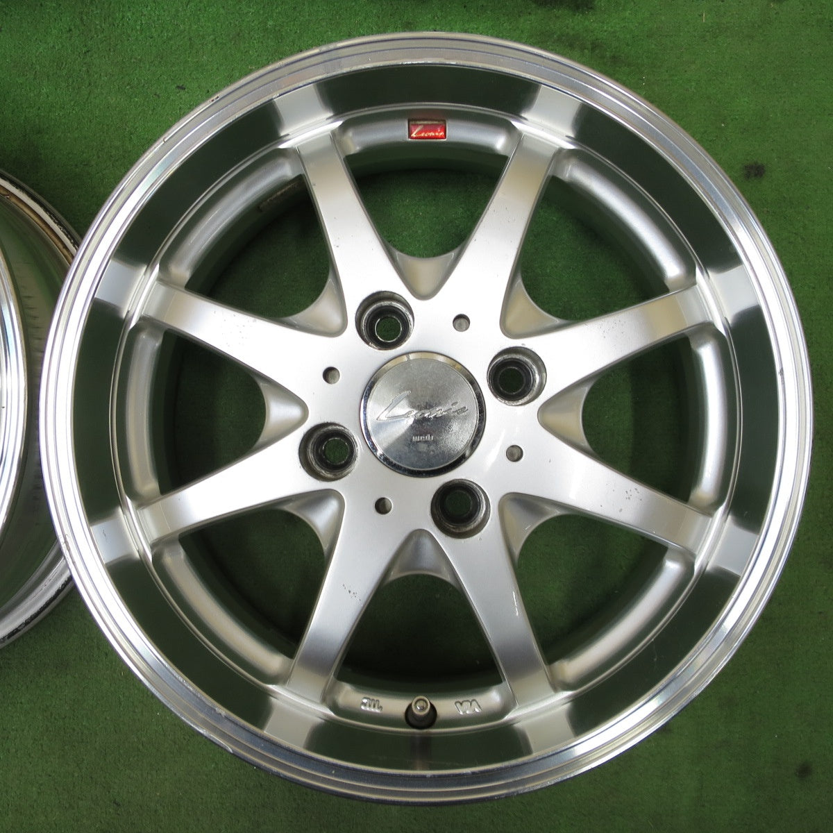4本価格★Leonis weds H032 14インチ ホイール レオニス ウェッズ 14×5J PCD100/4H★6051502NGホ