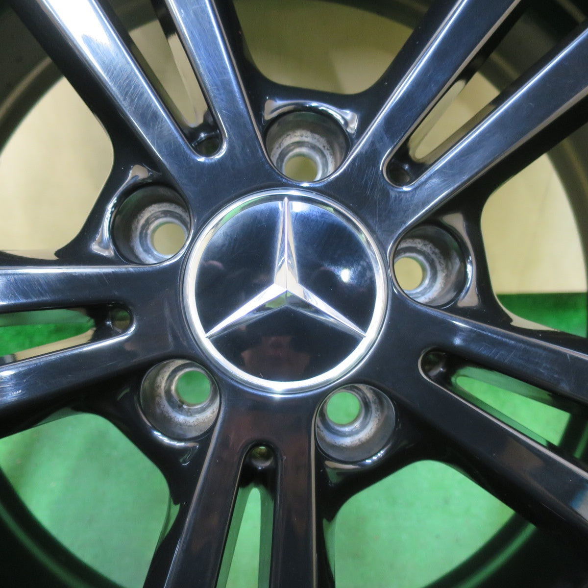 バリ溝！22年！9分★ベンツ Aクラス W177 純正 225/45R18 スタッドレス ピレリ アイスゼロ アイスアシンメトリコ プラス 18インチ PCD112/5H★5062503イス