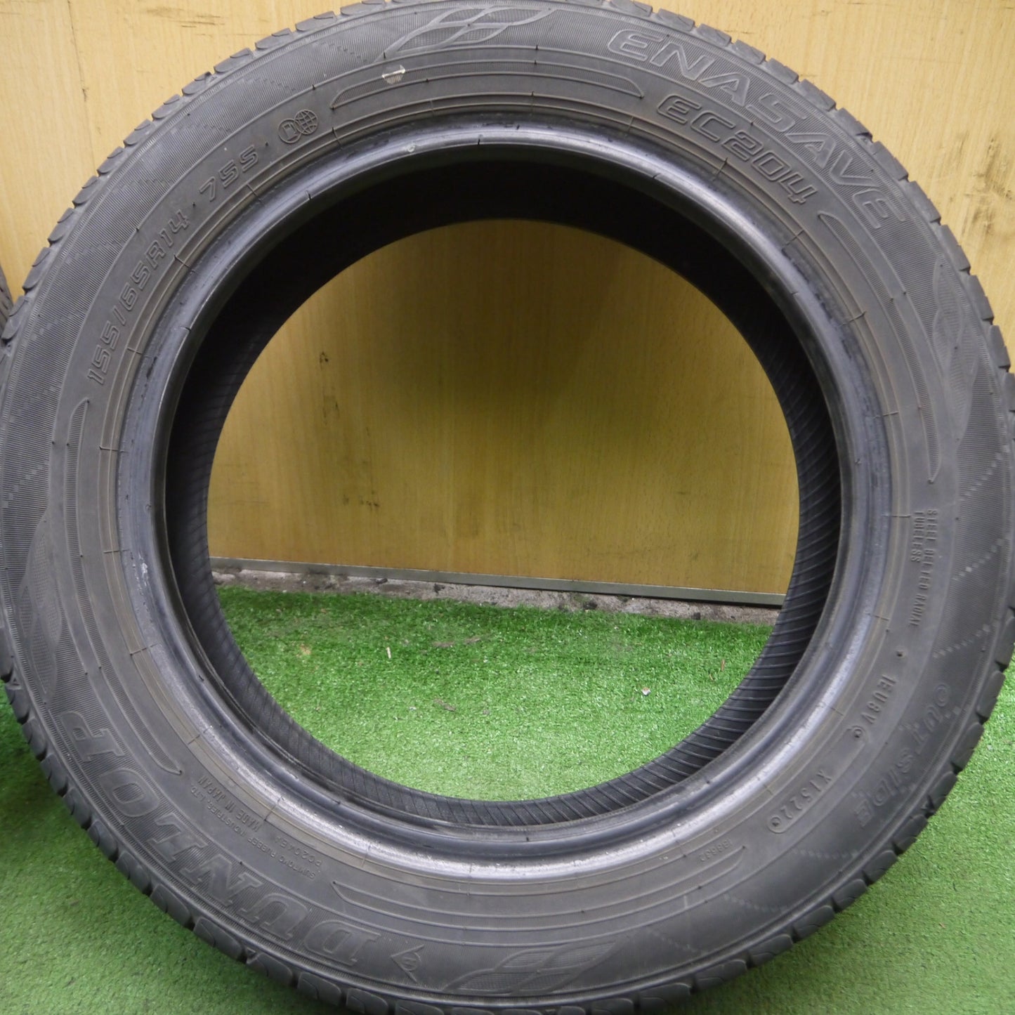 *送料無料* 4本価格！22年★155/65R14 ダンロップ エナセーブ EC204 タイヤ 14インチ タント ムーヴ ルークス N-BOX 等★4051704Hノタ