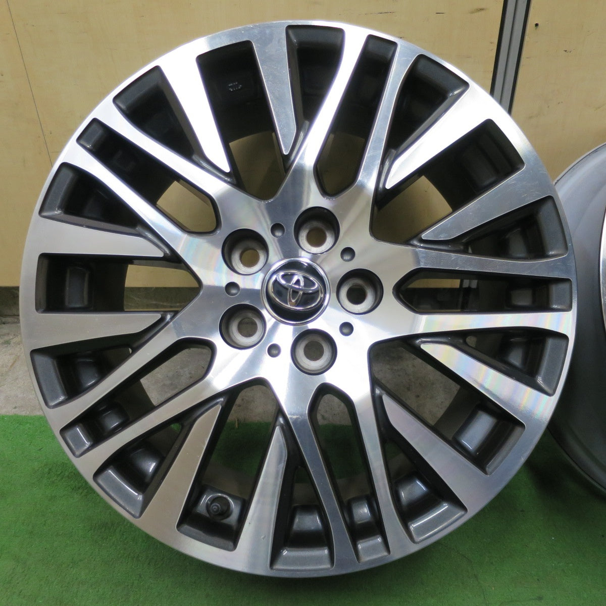 4本価格◎トヨタ 30系 アルファード ヴェルファイア 純正 ホイール 18インチ 18×7.5J PCD114.3/5H◎6102001NGホ