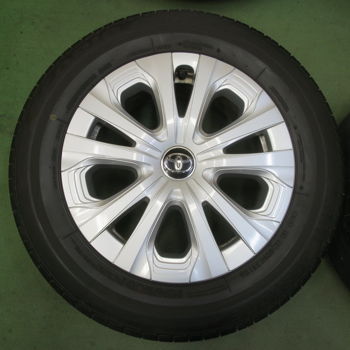 キレイ◎トヨタ 50系 プリウス 純正 195/65R15 ブリヂストン エコピア EP150 15インチ PCD100/5H◎6061510イノ