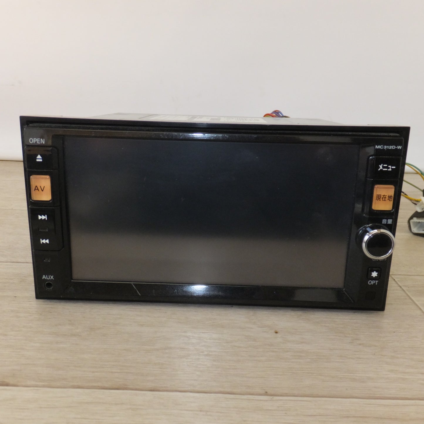 [送料無料] ★クラリオン製 日産 純正 オリジナルナビゲーションシステム MC312D-W[9]★