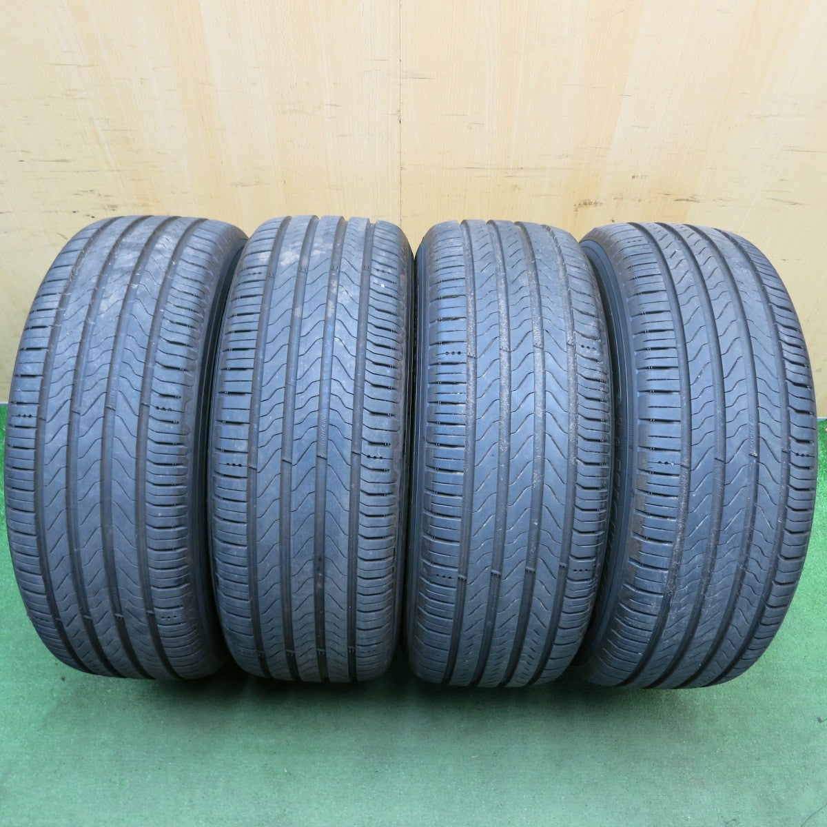 バリ溝！25年！キレイ！9.5分◎マツダ アテンザ 純正 225/55R17 ミシュラン プライマシー5 17インチ PCD114.3/5H◎6061412HAノ