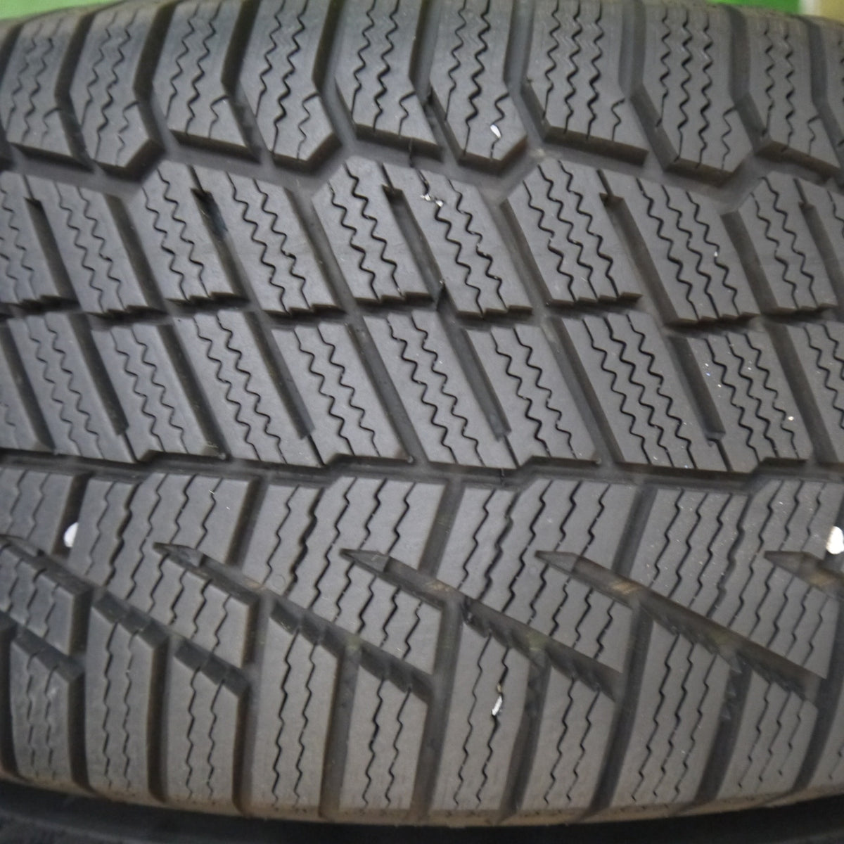バリ溝！22年！キレイ！9.5分◎スタッドレス 215/60R16 コンチネンタル ノースコンタクト NC6 SMACK ENKEI スマック エンケイ 16インチ PCD114.3/5H◎6090804Hス