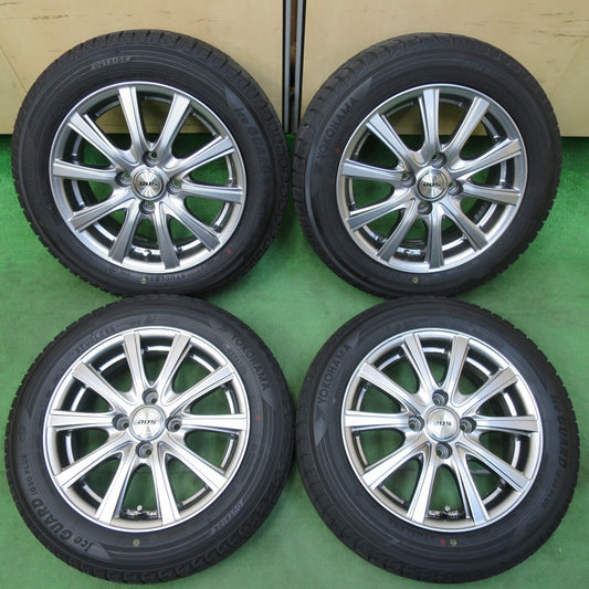 [送料無料] バリ溝！20年！キレイ！9分★スタッドレス 165/65R14 ヨコハマ アイスガード iG50 プラス D.O.S. DOS 14インチ PCD100/4H★4112209イス