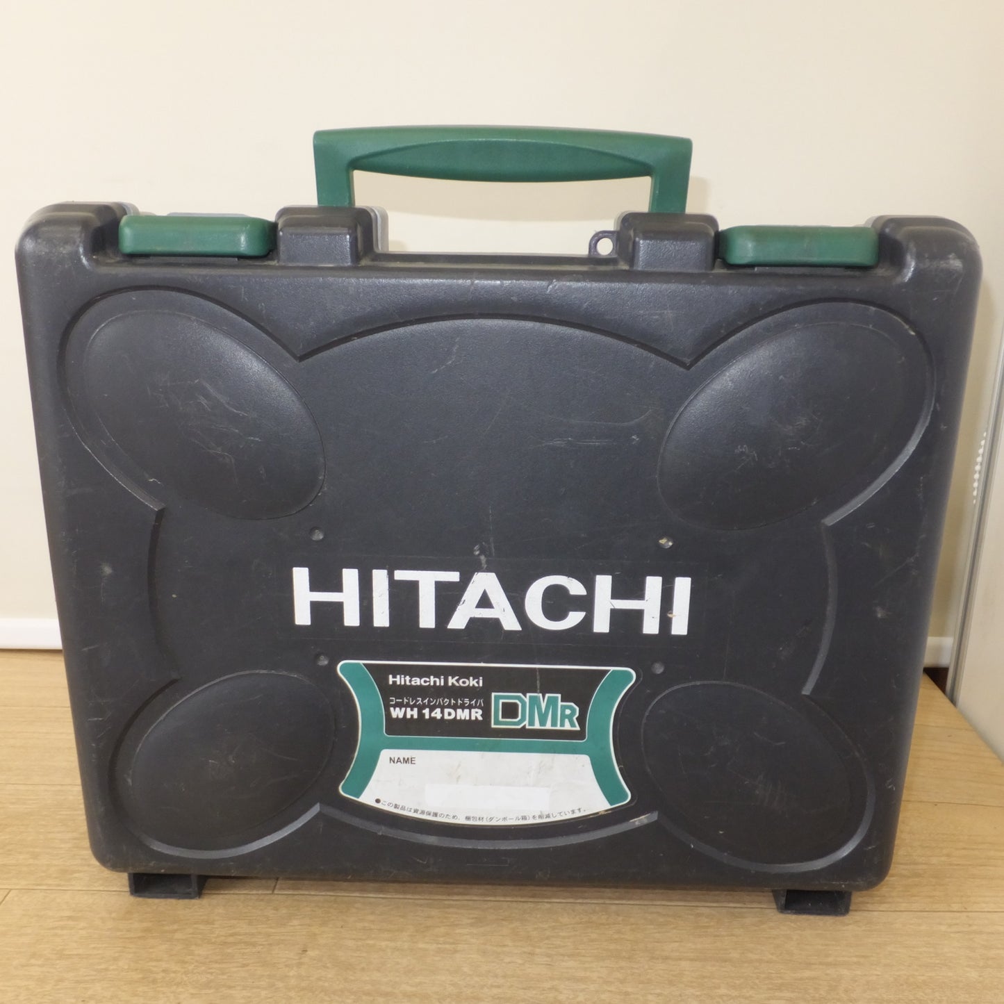 [送料無料] ★日立 HITACHI コードレスインパクトドライバ WH14DMR 2RCK DC14.4V　バッテリ 1個★