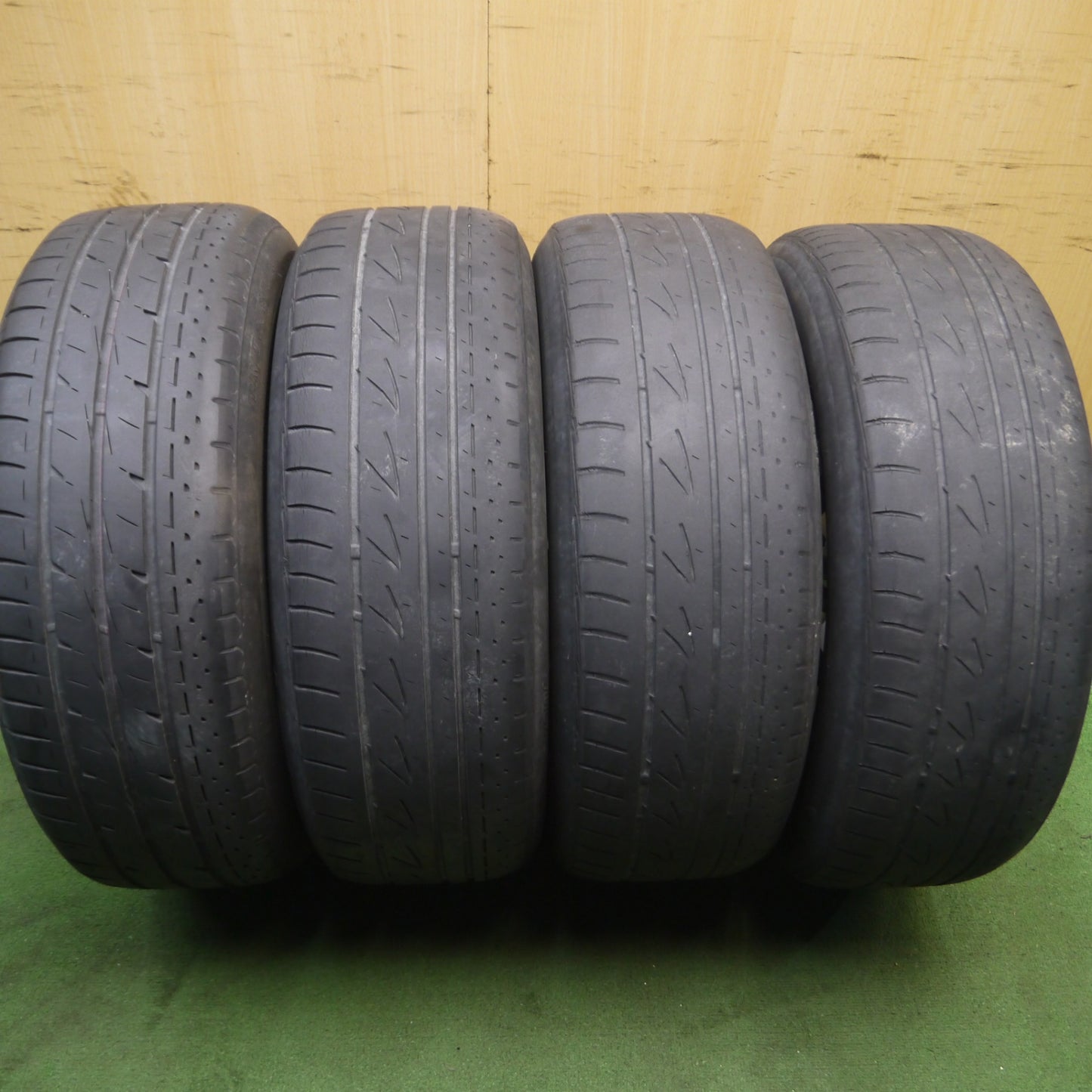*送料無料* 4本価格★ベンツ等 215/60R17 ブリヂストン LUFT RV エコピア spirit racing スピリットレーシング 17インチ PCD114.3/5H★4032710Hノ