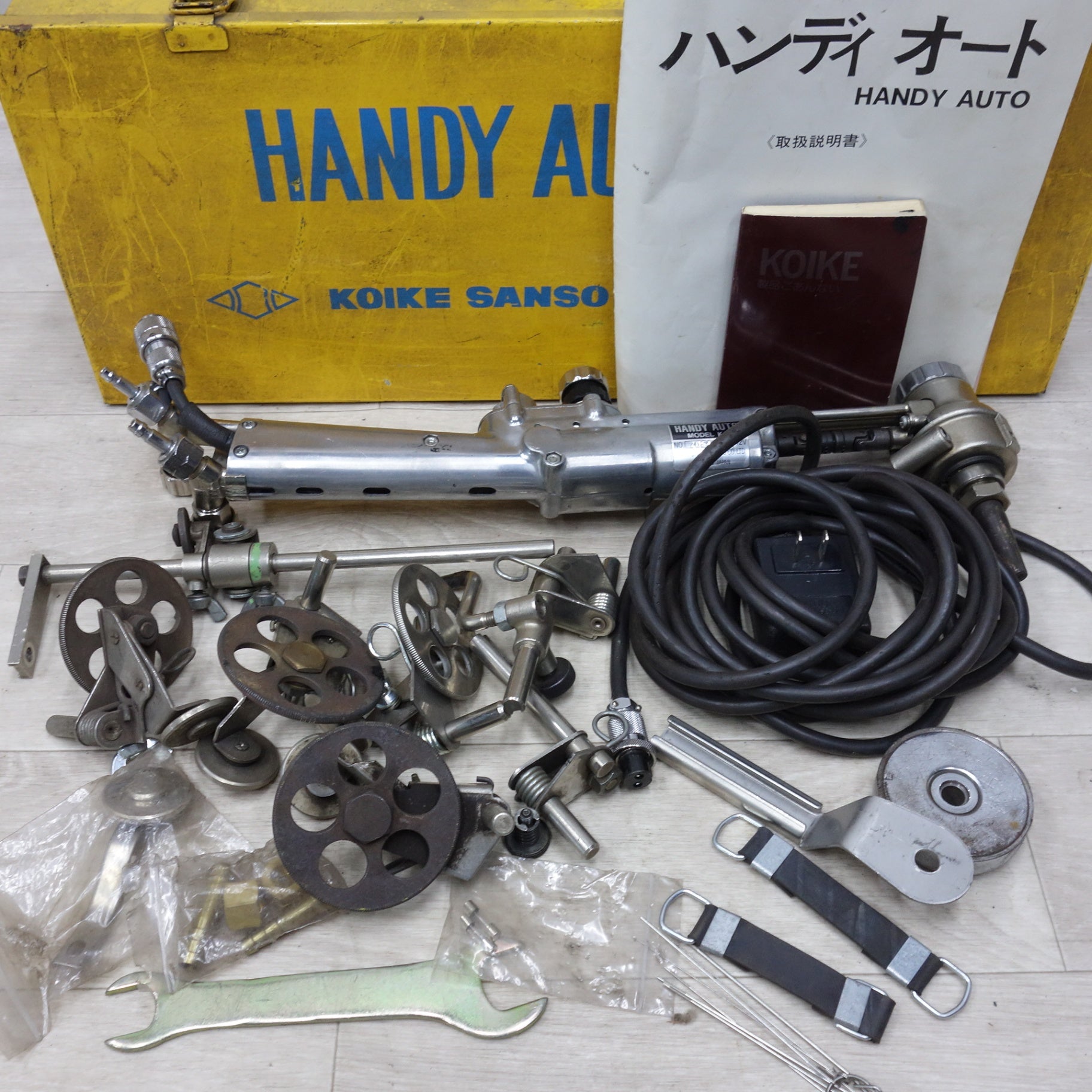 HANDY AUTO 可搬式自動ガス切断機 送料無料] ◇小池酸素 可搬式 自動 ガス 切断機 ハンディ オート HANDY