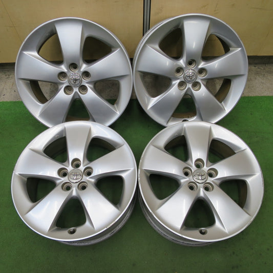 4本価格★トヨタ 30系 プリウス S G ツーリング 純正 ホイール 17インチ 17×7J PCD100/5H★6031402NGホ