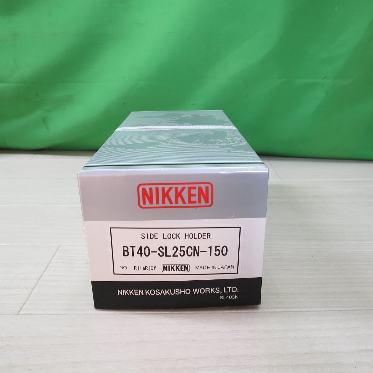[送料無料] 未使用☆日研工作所 高圧 センター スルー型 サイド ロック ホルダ BT40-SL25CN-150  NIKKEN☆