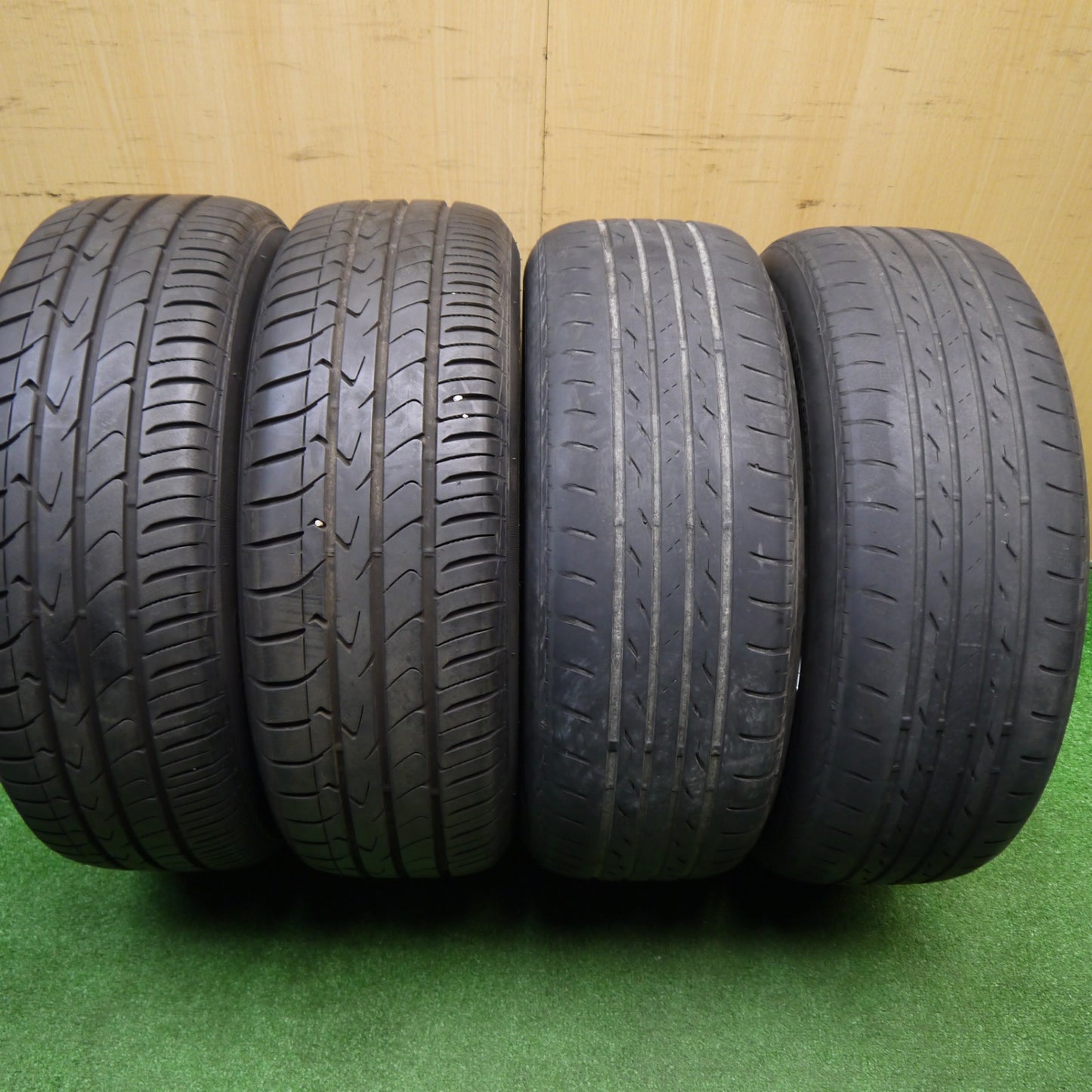 バリ溝！9.5分★トヨタ プリウス α 純正 205/60R16 ブリヂストン ネクストリー エコピア トーヨー トランパス MPZ 16インチ PCD114.3/5H★5110505Hノ