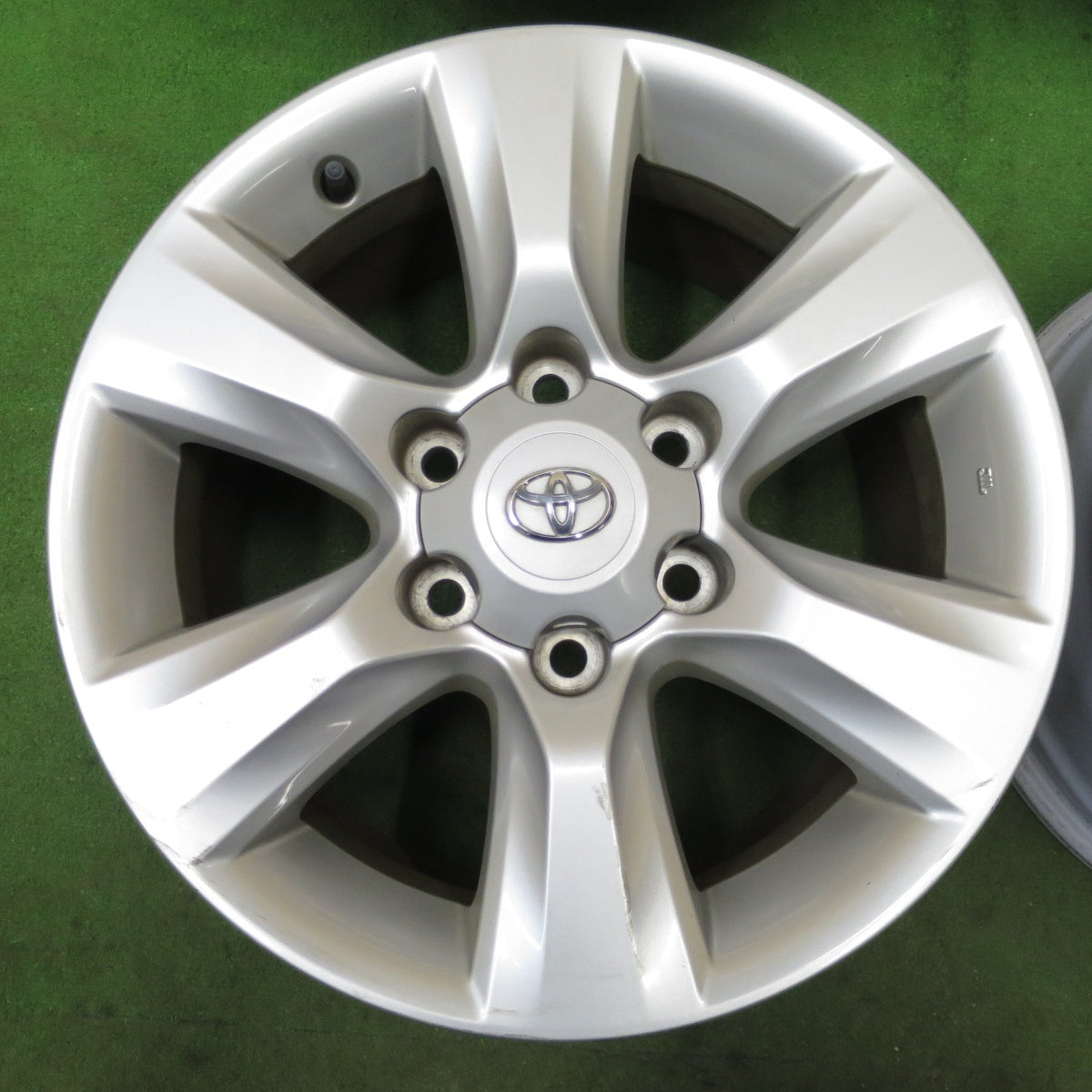 4本価格★トヨタ 150系 ランクル プラド 純正 ホイール 17インチ 17×7.5J PCD139.7/6H★6030301NGホ