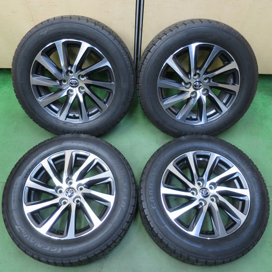 キレイ★トヨタ 30系 アルファード ヴェルファイア 純正 225/60R17 スタッドレス グッドイヤー アイスナビ7 17インチ PCD114.3/5H★5082306イス
