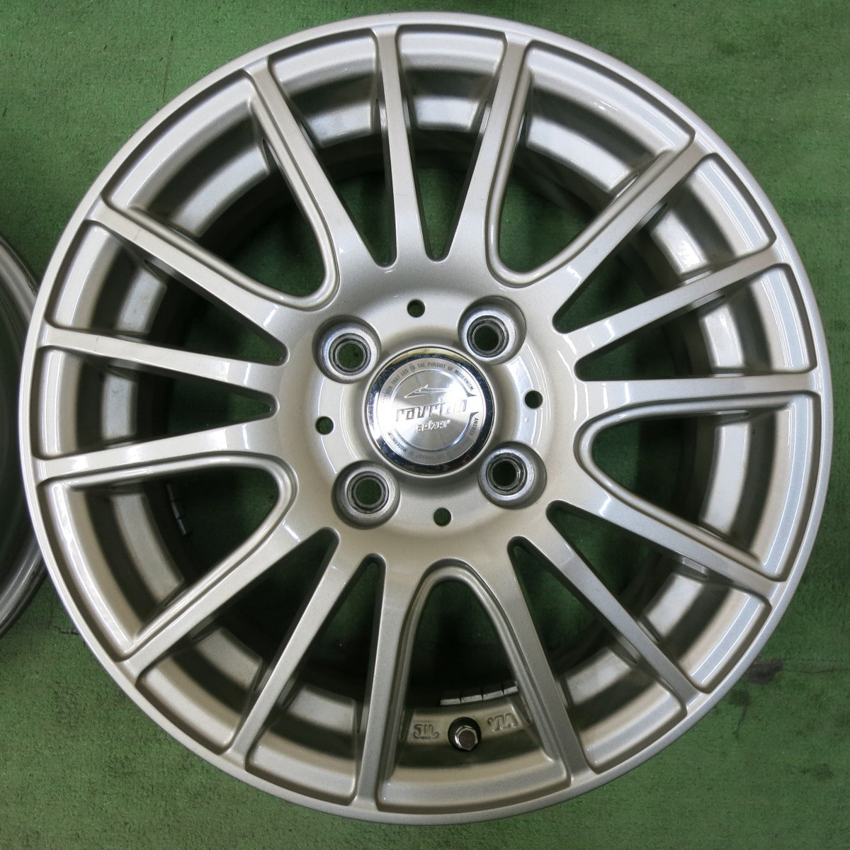 [送料無料] キレイ★ravrion selzer weds ラブリオン ウェッズ 14インチ ホイール 14×5.5J PCD100/4H★5021412SYホ