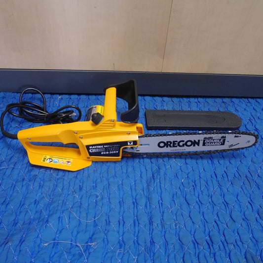[送料無料] ☆ナカトミ 山善 300mm 電気 チェーンソー ECS-305Y 切断機 電動 工具 チェンソー 100V ヤマゼン☆