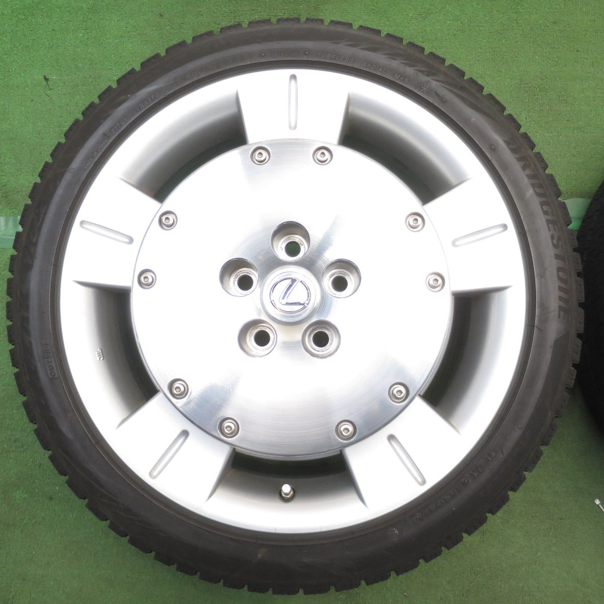 4本価格◎トヨタ 40系 ソアラ レクサス SC 純正 245/40R18 スタッドレス ブリヂストン ブリザック VRX2 18インチ PCD114.3/5H◎6100403NJス