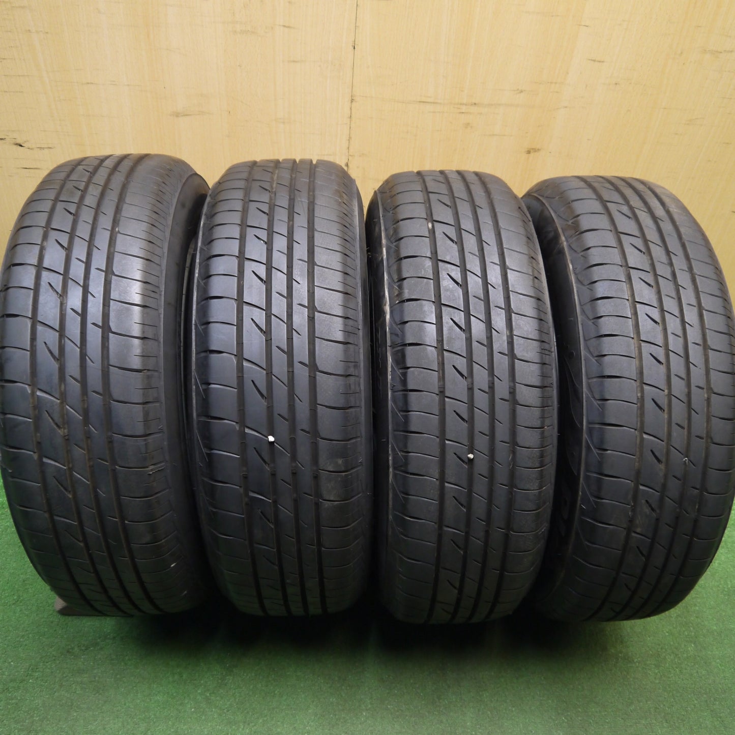 バリ溝！キレイ！9.5分以上★トヨタ 50系 プリウス PHV 純正 195/65R15 ブリヂストン プレイズ PX2 15インチ PCD100/5H★6012606Hノ