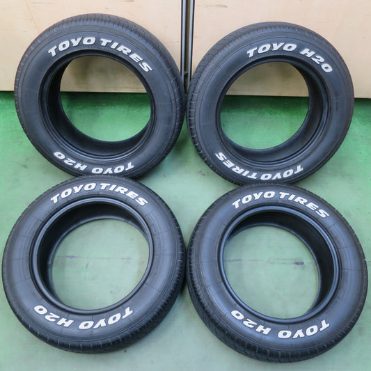 4本価格◎215/65R16 トーヨー H20 ホワイトレター 16インチ タイヤ ハイエース キャラバン 等◎6083109イノタ