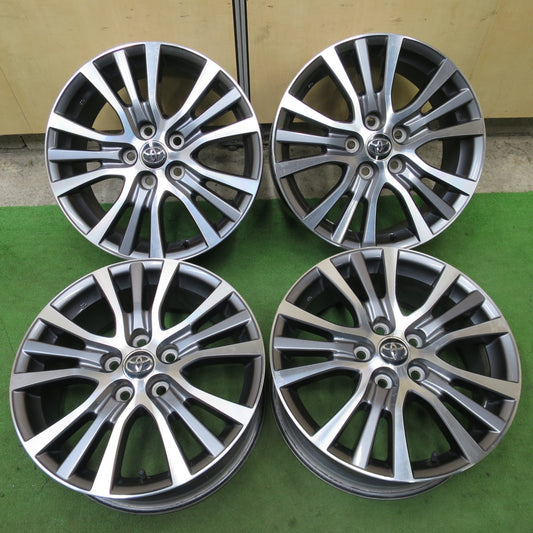 4本価格★トヨタ 50系 エスティマ 純正 ホイール 17インチ 17×7J PCD114.3/5H★6021703NGホ