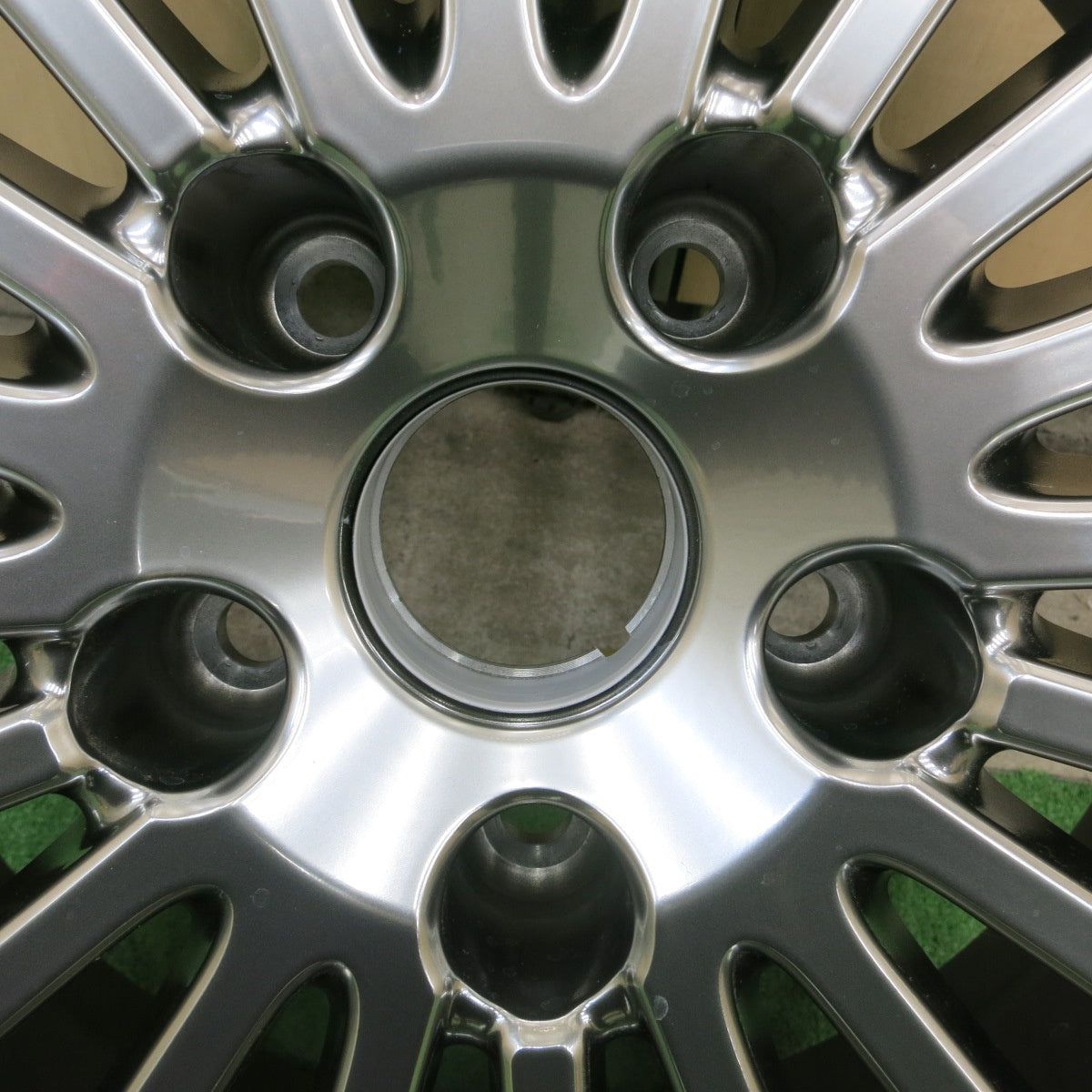新車外し！1本★トヨタ クラウン セダン 純正 ホイール 19インチ 19×8J PCD120/5H★5042903ナホ